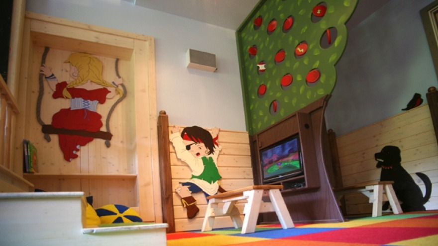 Das Kinderzimmer im Hotel